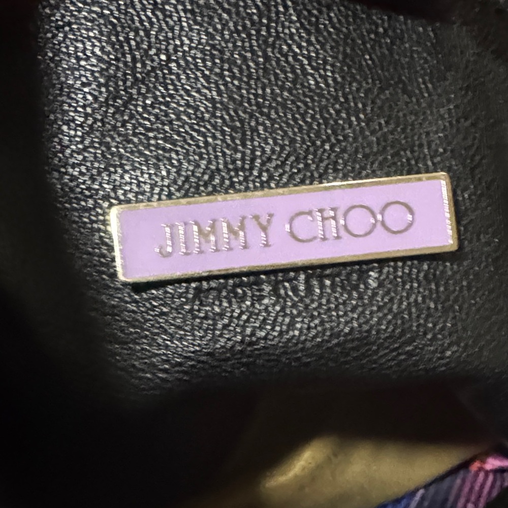 Jimmy Choo Black Leather hobo bag with COA - Picture 6 of 17
